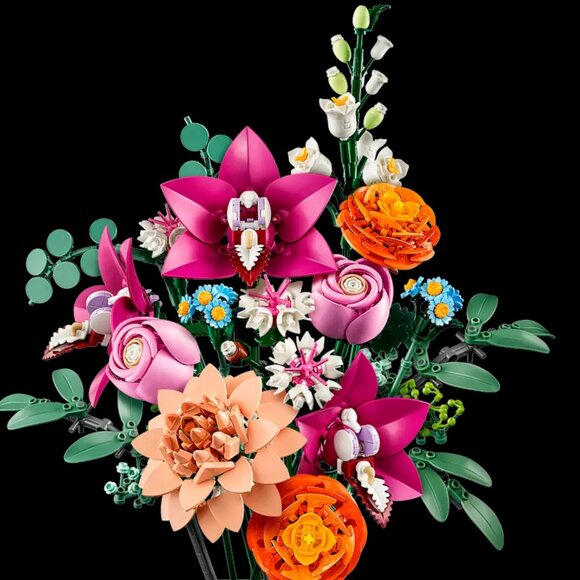 Lego Botanicals Pretty Pink Flower Bouquet - NIB - Picture 2 of 7